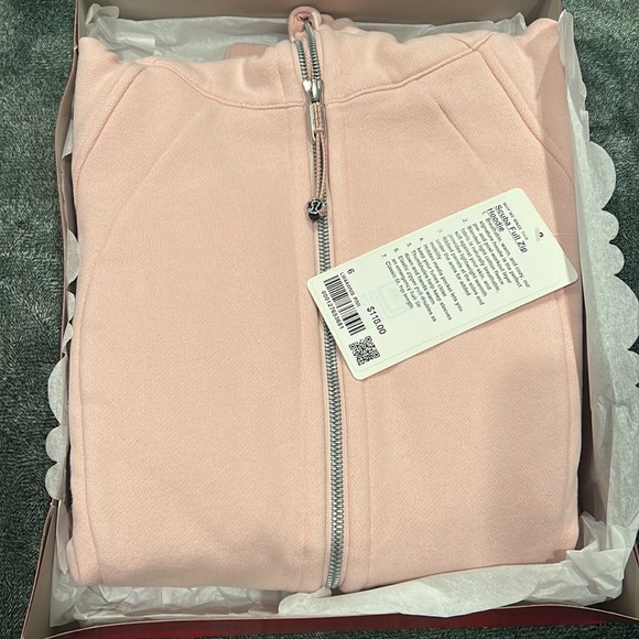 NWT Lululemon Scuba Full Zip Hoodie size 6 - Picture 6 of 7